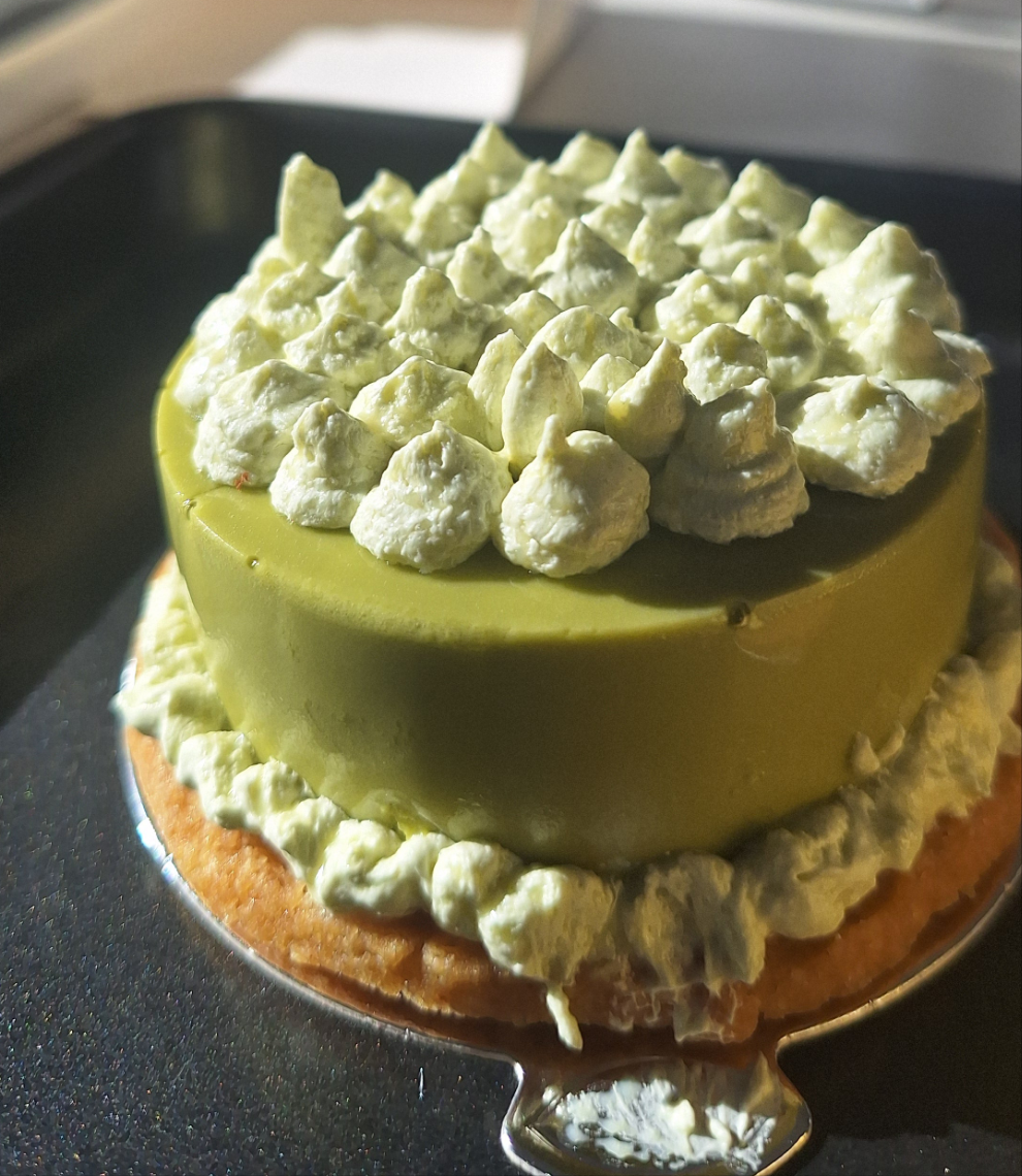 Entremet - matcha lychee (wholesale)